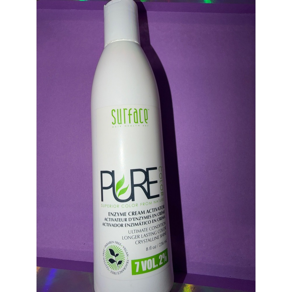 Surface Pure Color Enzyme Cream Activator 7 Vol 2% Vegan Hair Health developer